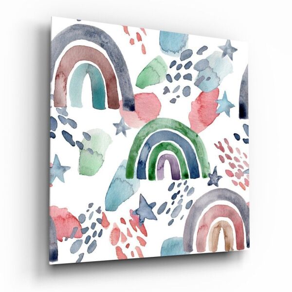 Gökkuşağı Cam Tablo