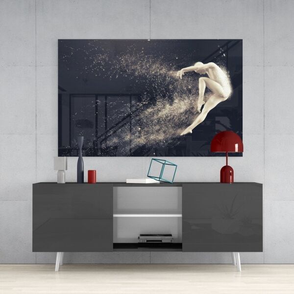 Ruhun Dansı Cam Tablo