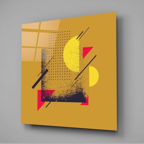 Ay Bölümü Cam Tablo