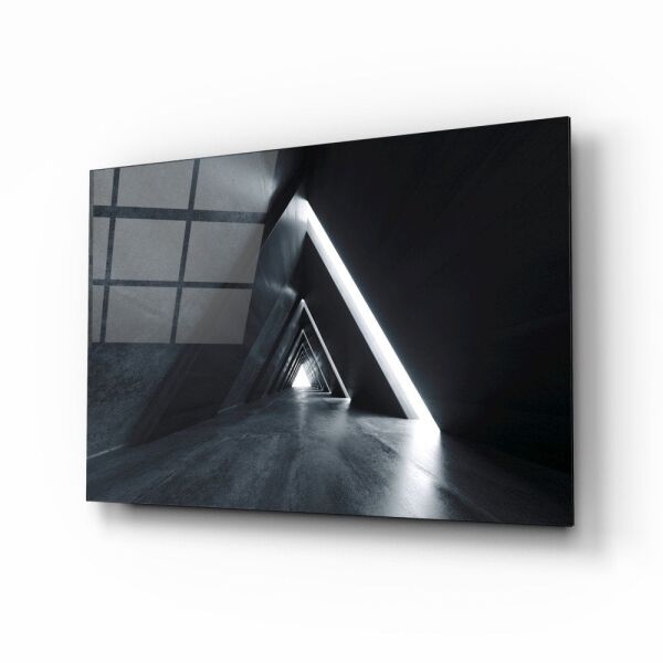 Geometrik Yapılar Cam Tablo