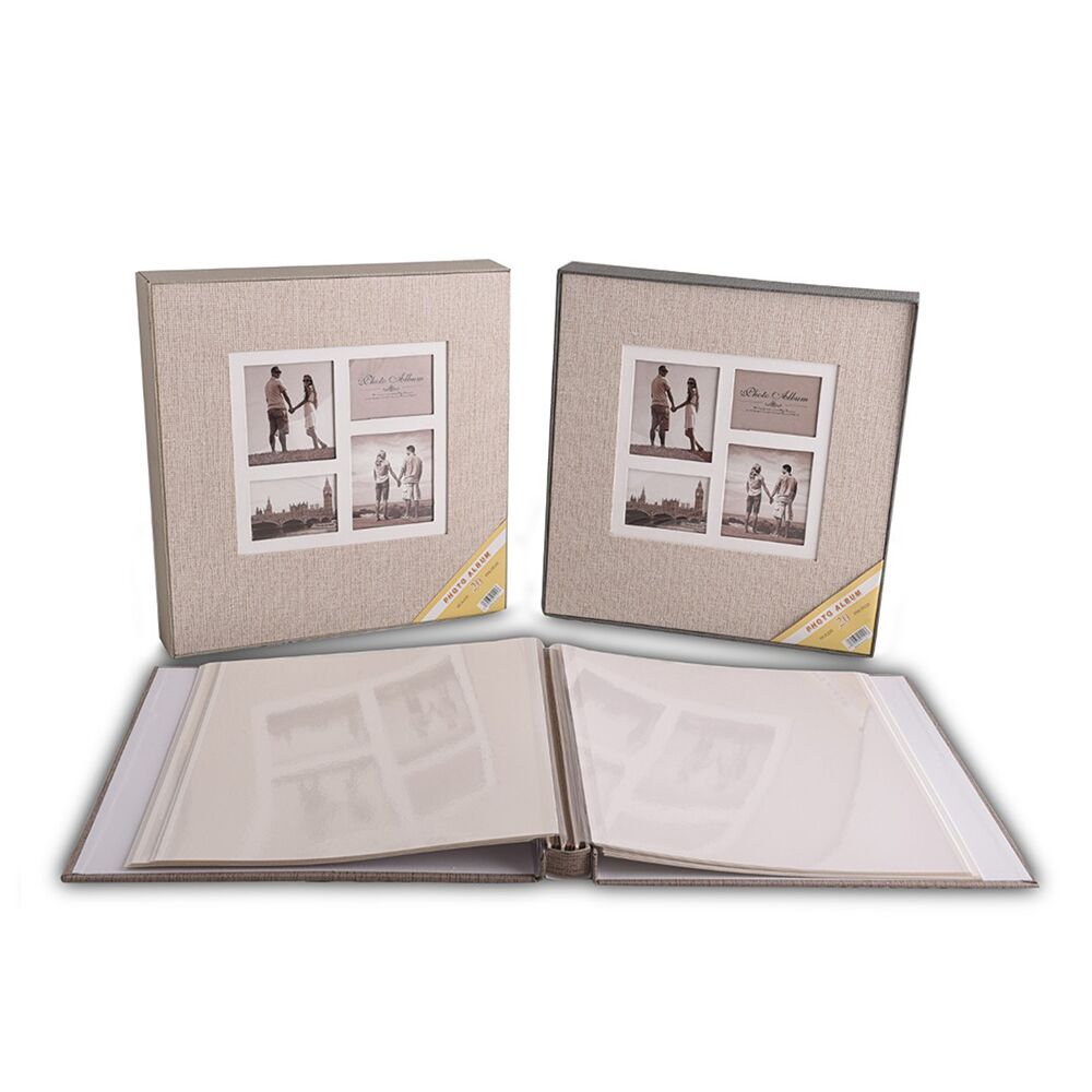 40 Sayfa Koton Yapıştırma (Manyetik) Albüm 31x32 cm (Kutulu)