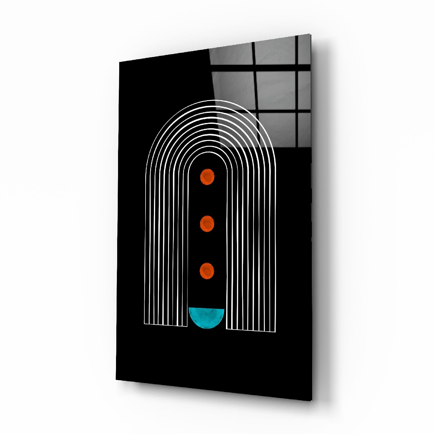 Gökkuşağı Cam Tablo