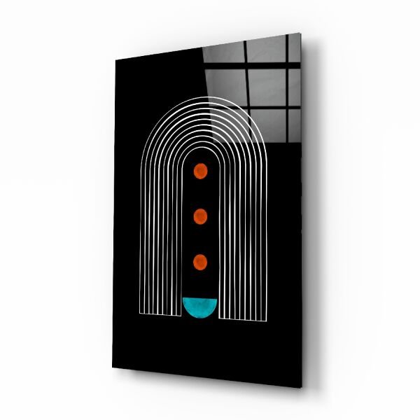 Gökkuşağı Cam Tablo