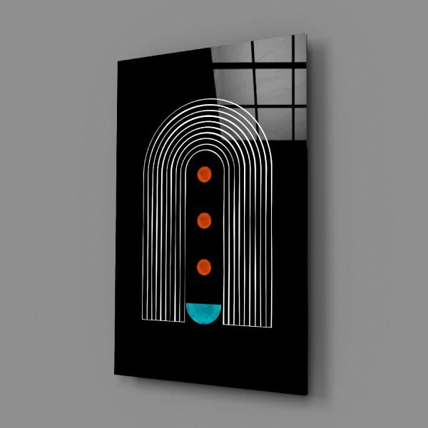 Gökkuşağı Cam Tablo