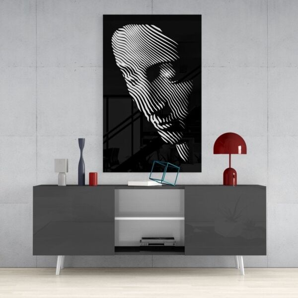 Dalgınlık Cam Tablo