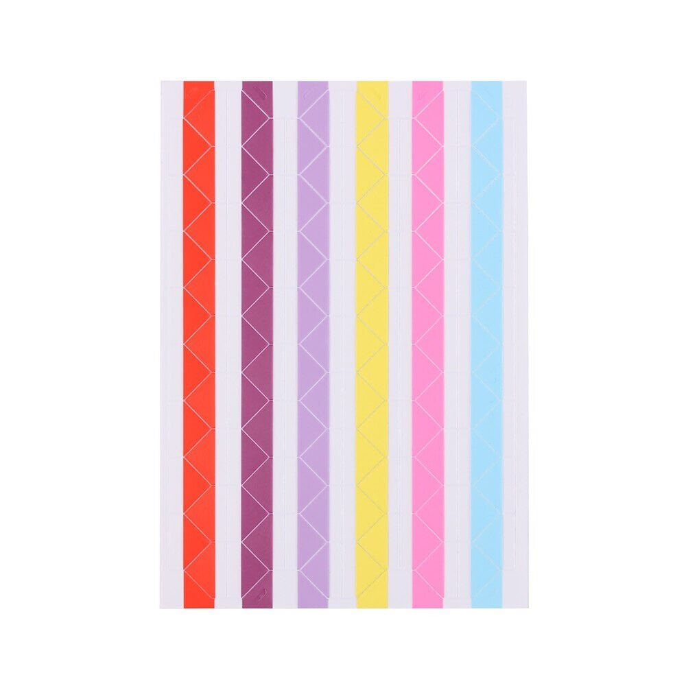 Dekoratif Fotoğraf Yapışkanı 102'li 6 Renk Karışık