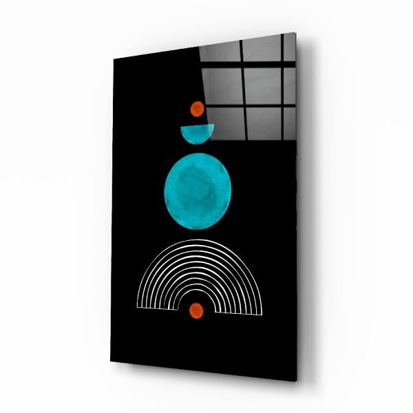 Gökkuşağı Cam Tablo