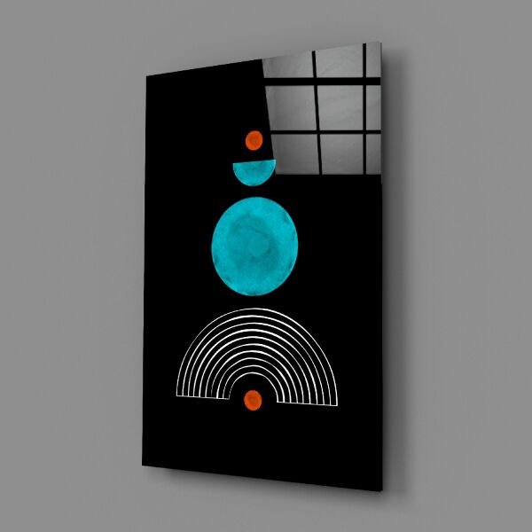 Gökkuşağı Cam Tablo