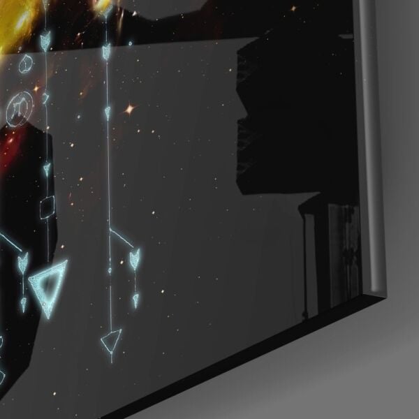 Düşünce Cam Tablo