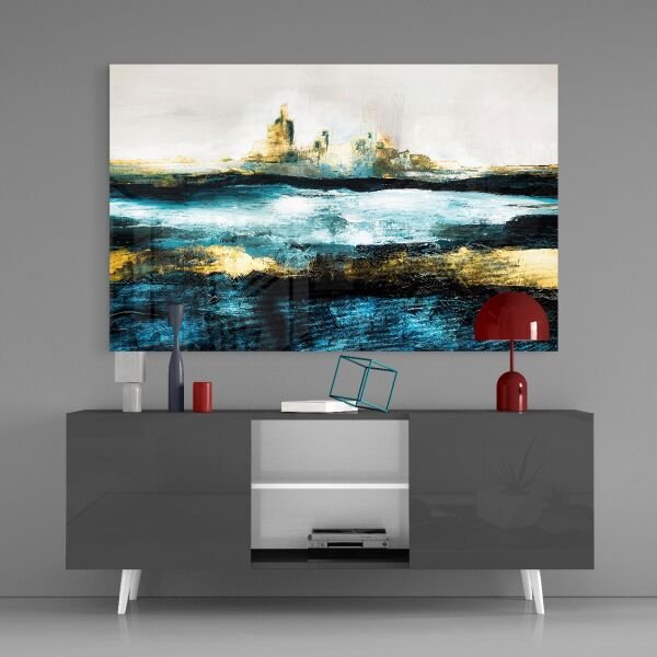 Rüyamdaki Deniz Cam Tablo