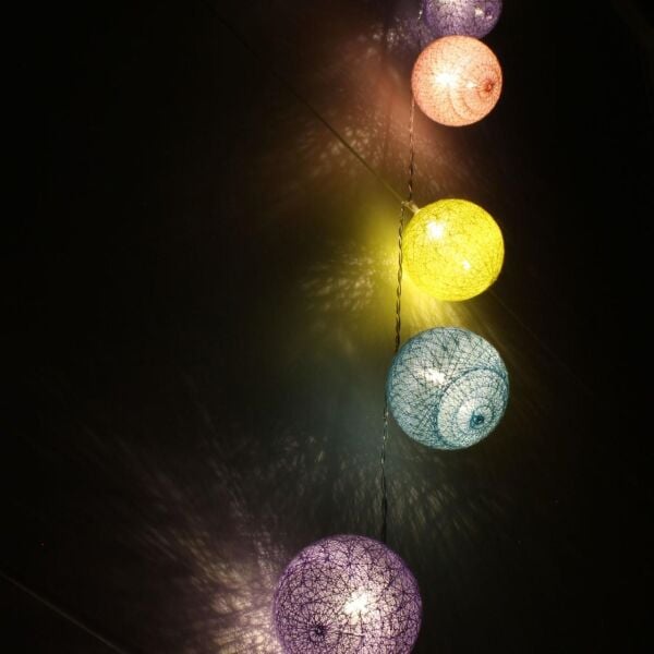 10 Toplu İp Led Işık Pilli 170 cm