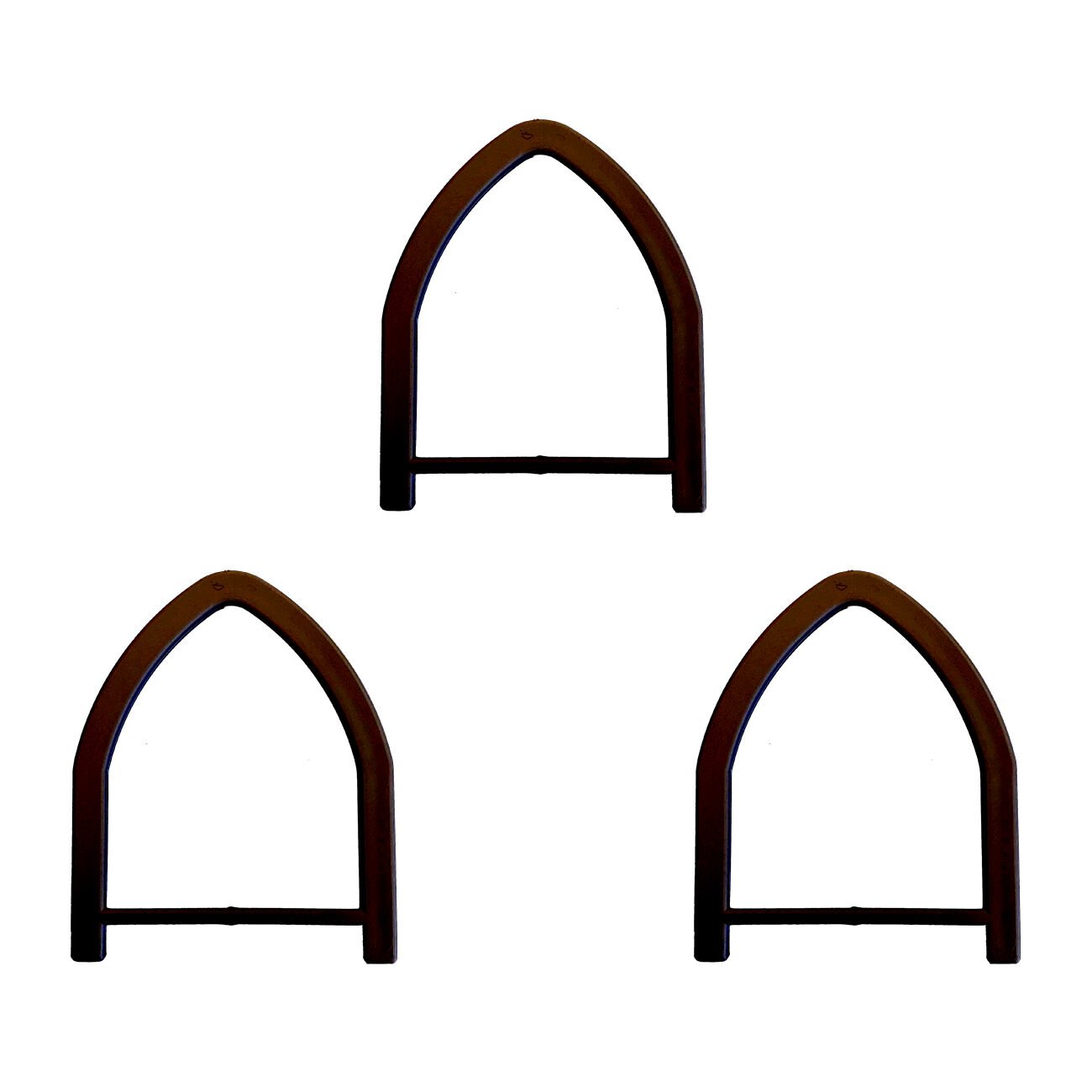 Sök Tak Kare Çerçeve Ayak Aparatı Siyah - 3 Adet