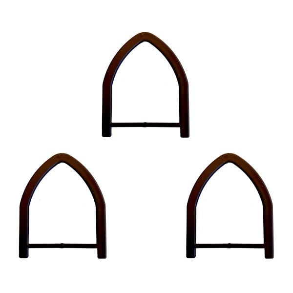 Sök Tak Kare Çerçeve Ayak Aparatı Siyah - 3 Adet