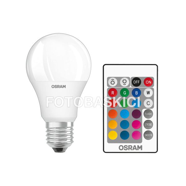 Osram Uzaktan Kumandalı Renk Değiştiren 9W 806 LM E27 Led Ampul (Yeni Model)