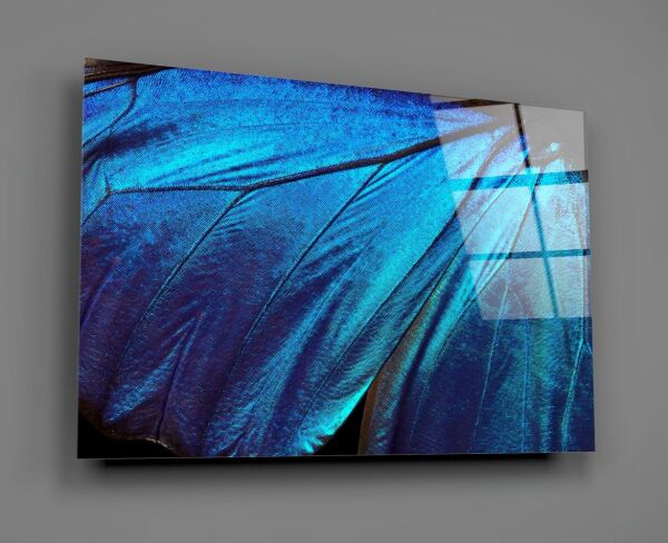 Kelebek Kanadı Cam Tablo