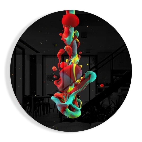 Soyut Cam Tablo No:1021