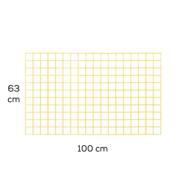 Metal Anı Çerçevesi 63x100 cm (Sarı)