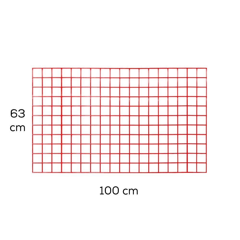 Metal Anı Çerçevesi 63x100 cm (Kırmızı)