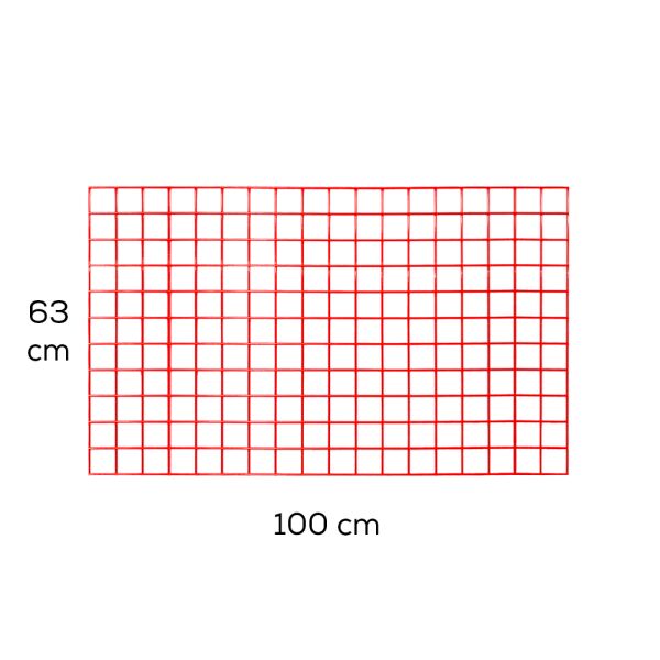 Metal Anı Çerçevesi 63x100 cm (Kırmızı)