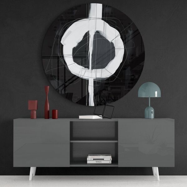 Soyut Cam Tablo No:1022