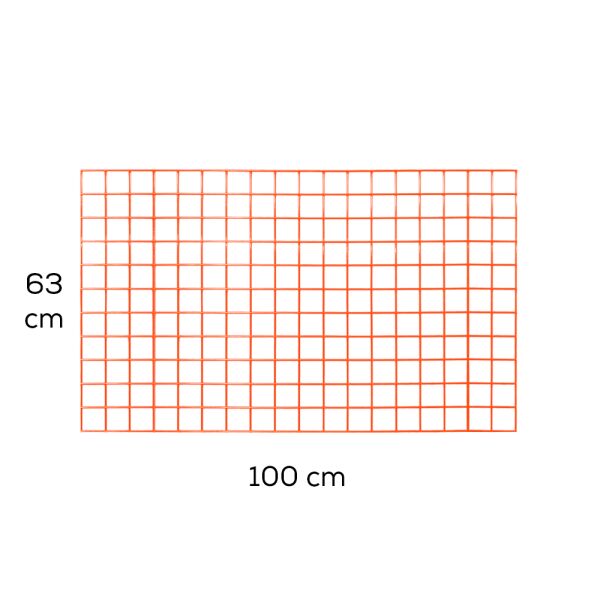 Metal Anı Çerçevesi 63x100 cm (Turuncu)