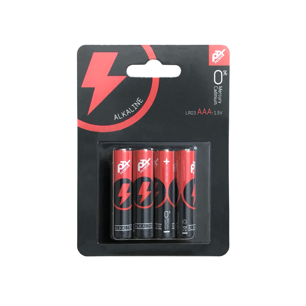 Alkalin AAA LR03 1.5 V İnce Kalem Pil 4'lü