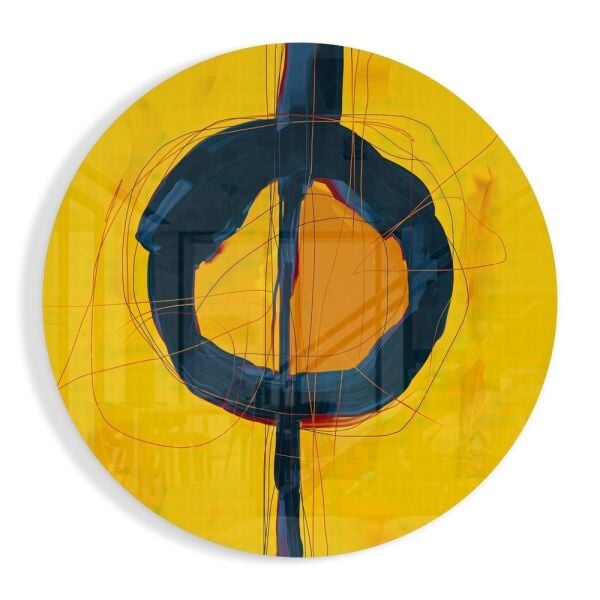 Soyut Cam Tablo No:1023