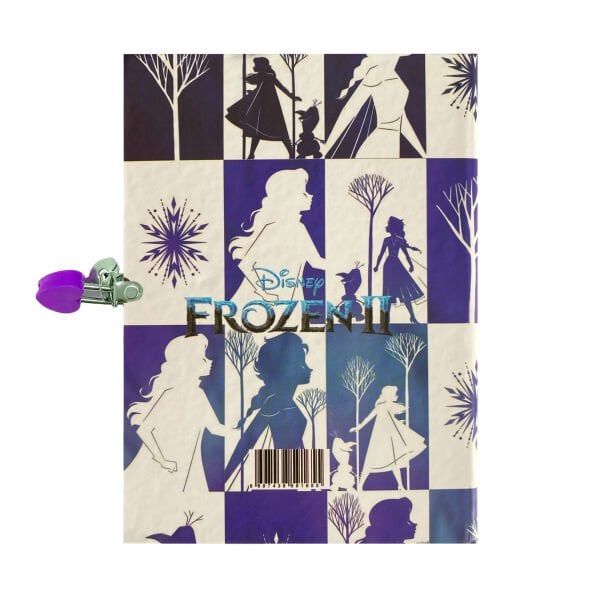 Disney Frozen II Elsa ve Anna Kilitli Kız Çocuk Günlük Anı Defteri