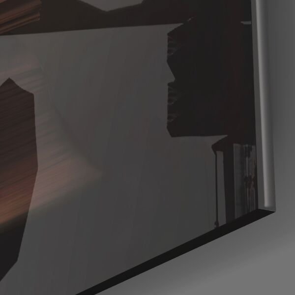 Aklımda Ağaç Cam Tablo