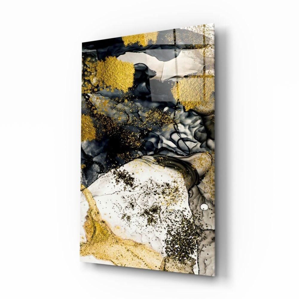 Sarının Dansı Cam Tablo