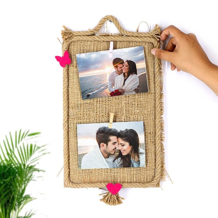 Mandallı Hasır Çerçeve 20x40 cm