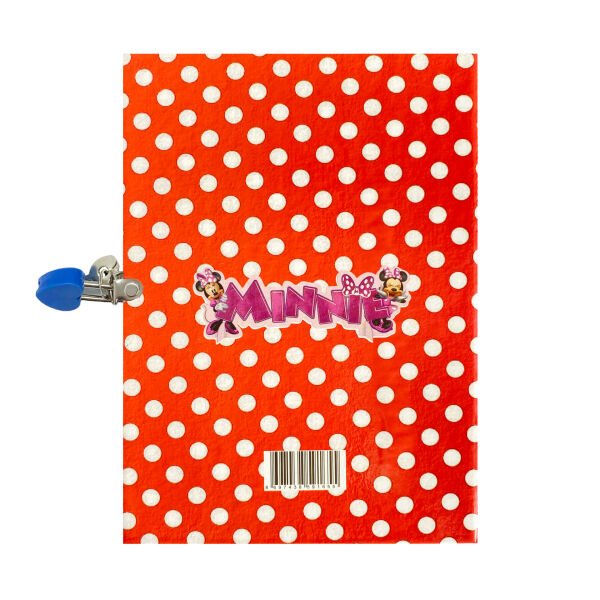 Minnie Mouse Kilitli Kız Çocuk Günlük Anı Defteri