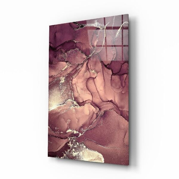 Soyut Derinlik Cam Tablo No:2019