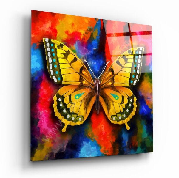 Kelebek Cam Tablo No:5096