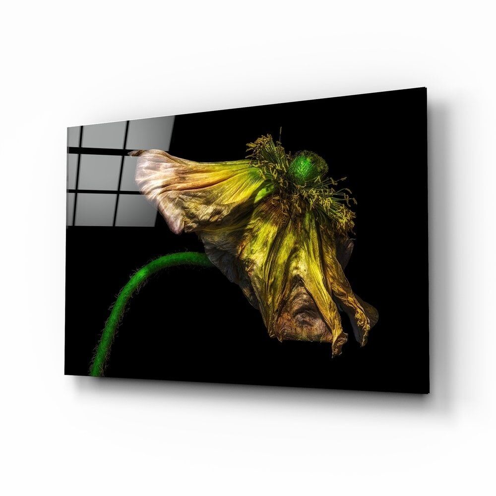 Çiçek Cam Tablo No:4034