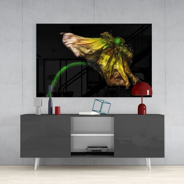 Çiçek Cam Tablo No:4034