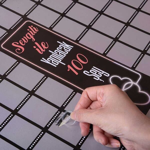 Sevgili ile Yapılacak 100 Aktivite Posteri - Kazı Kazan