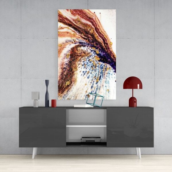 Soyut Cam Tablo No:4098