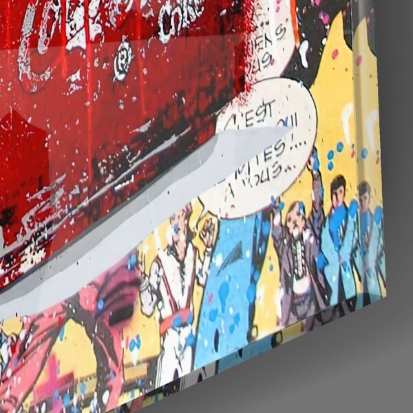 Maymun Nasihati Cam Tablo