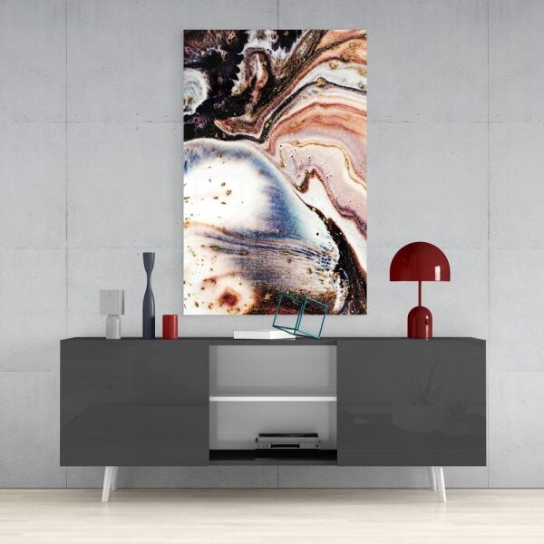 Soyut Cam Tablo No:4099