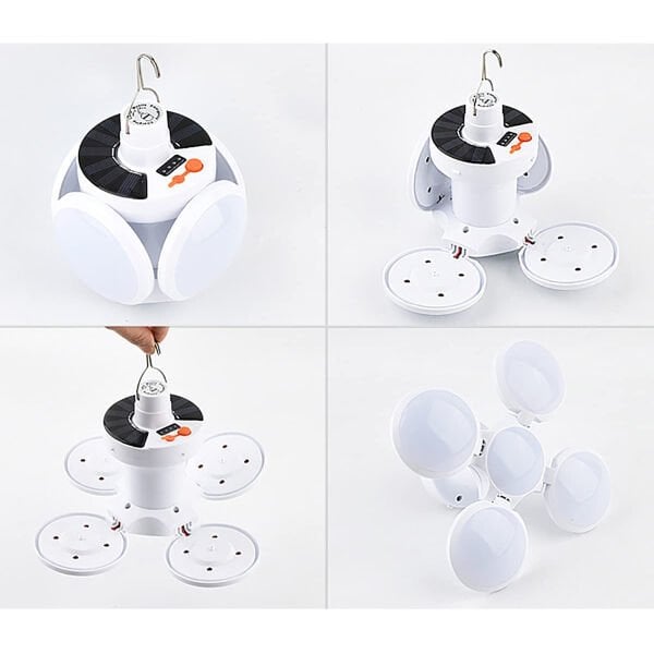 Solar Katlanır Solar Led Işık 190 Lümen