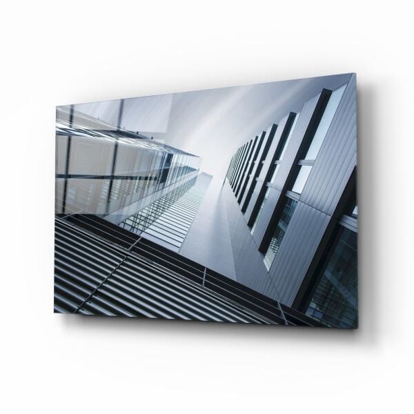 Geometrik Yapılar Cam Tablo