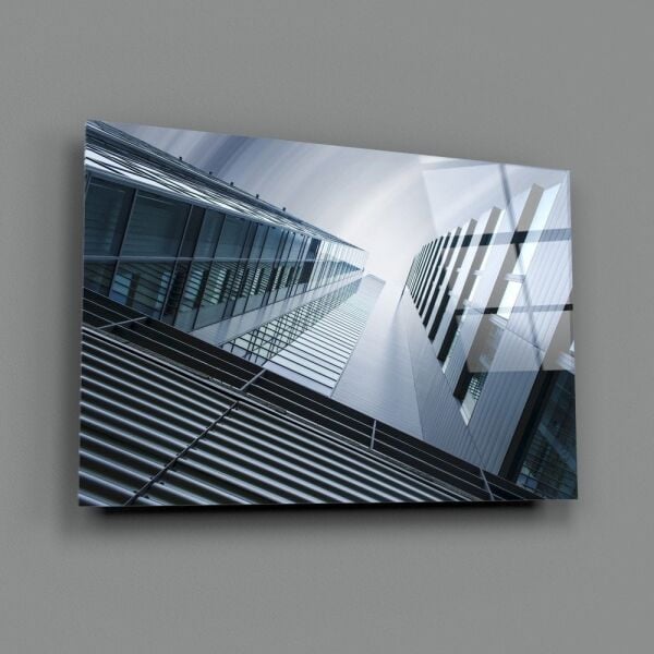 Geometrik Yapılar Cam Tablo