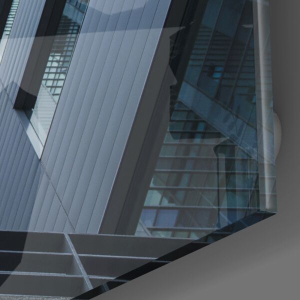 Geometrik Yapılar Cam Tablo