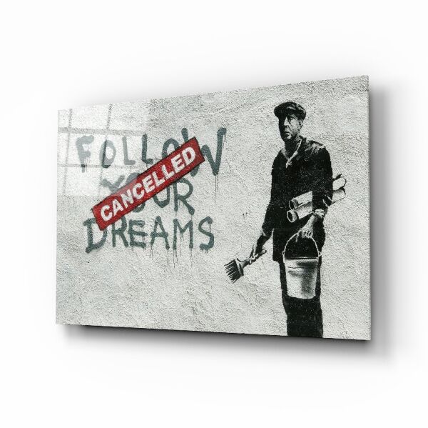 Planlar İptal Cam Tablo