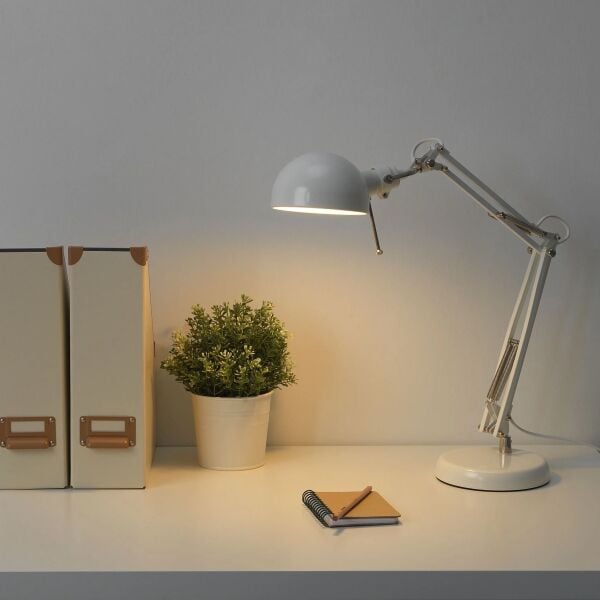 Masa Lambası Beyaz 35 cm FORSA