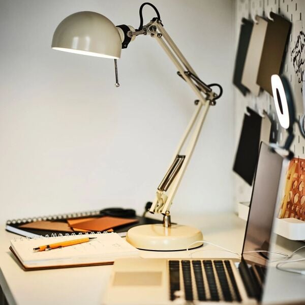 Masa Lambası Bej 35 cm FORSA