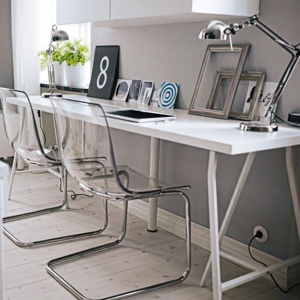 Masa Lambası Nikelaj Kaplama 35 cm FORSA