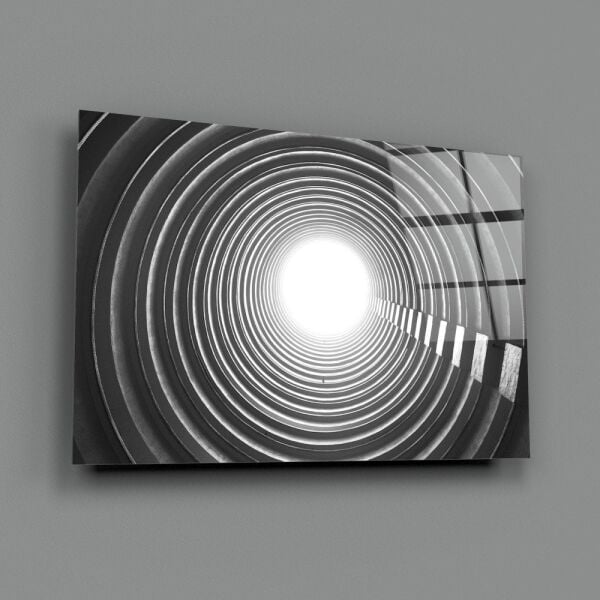 Geometrik Yapılar Cam Tablo