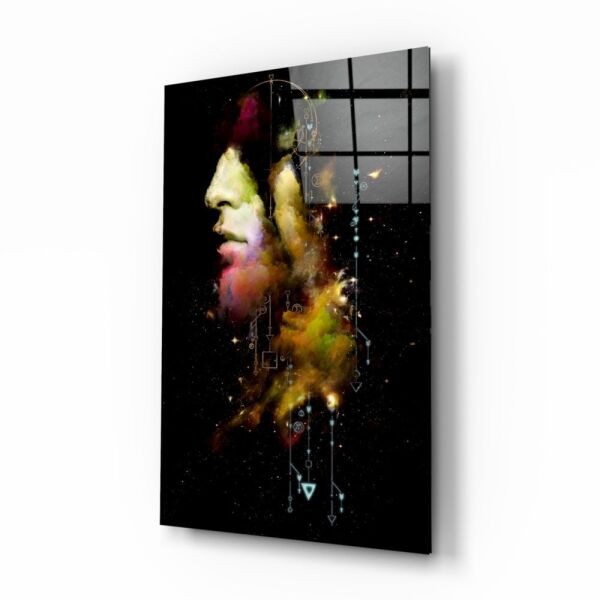 Düşünce Cam Tablo